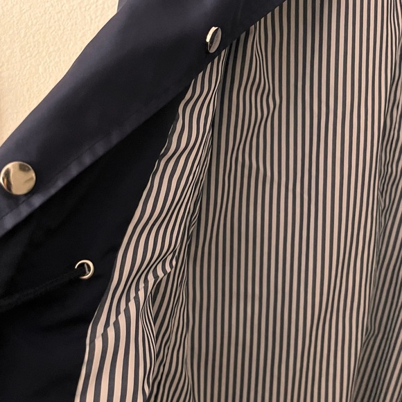 Stylish Women's Navy Utility Jacket - Picture 7 of 9